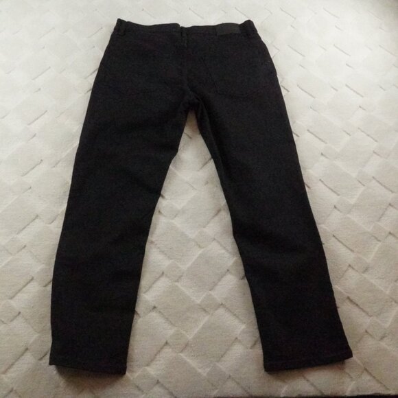 Lucky Brand 223 Straight Leg Jean mens 34x30 Black Denim - Picture 11 of 12